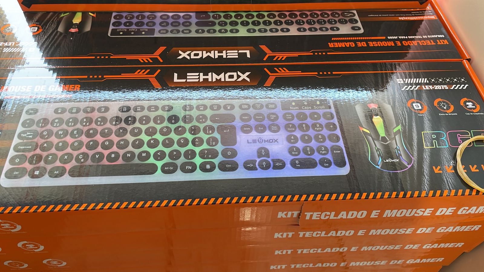 Kit Teclado e Mouse Gamer