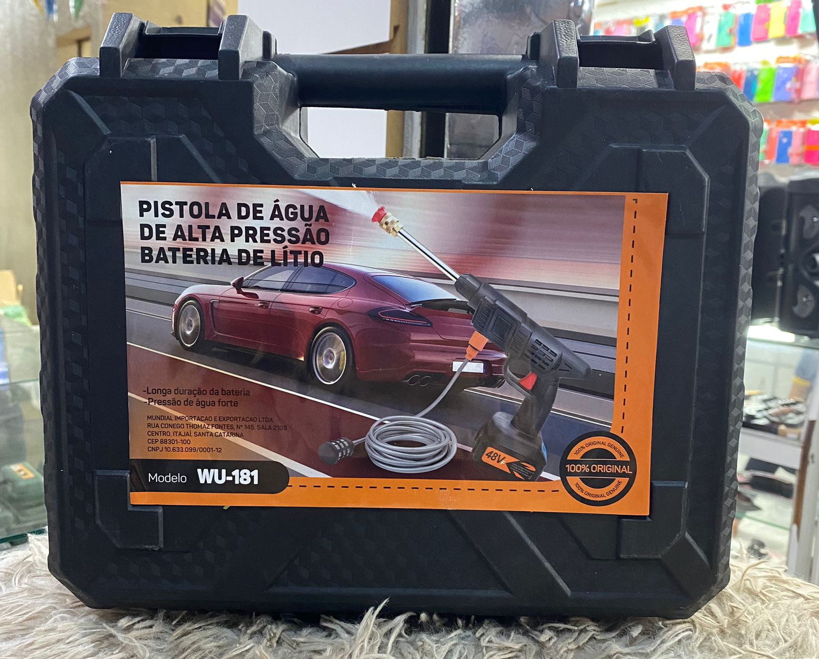 Pistola de agua de Alta pressão Bateria de Litio WU-181