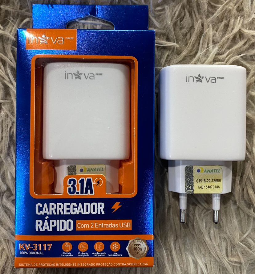 Carregador 3.1A KV-3117
